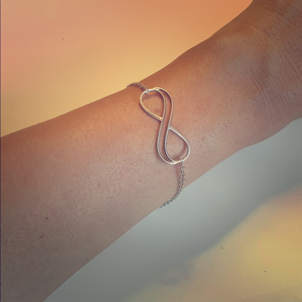 Vintage Silver Bow Necklace